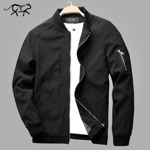 Autumn Bomber Jacket Men