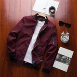 Autumn Bomber Jacket Men