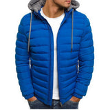 Hooded Coat Causal Zipper