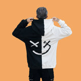 New Design Patchwork Hip-hop Hoodies
