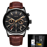 Waterproof Sport Automatic Date Quartz Watch