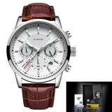 Waterproof Sport Automatic Date Quartz Watch