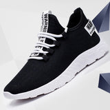 Air Mesh Lace up Wear-resistant Shoes