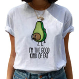 Avocado Harajuku Kawaii Cartoon T Shirt