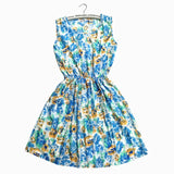 Autumn Print Vestidos Dress