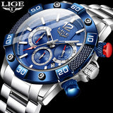 New LIGE Stainless Steel Watches