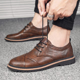 Brand Men Oxfords Shoes